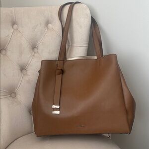💝 British Tan Shoulder Tote Bag